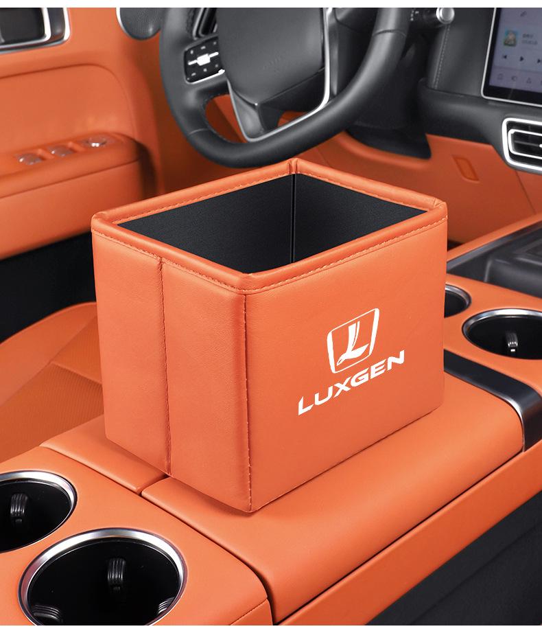 Автомобильный ящик для хранения и складная мусорка Luxgen для D7 SUV, U6, S5, Rui 3, NA5