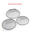 3 Tiers Fruit Basket Vegetable Kitchen Storage Baskets Wire Chain Hanging Space Saving Fruit Plant Storage Basket Decor
