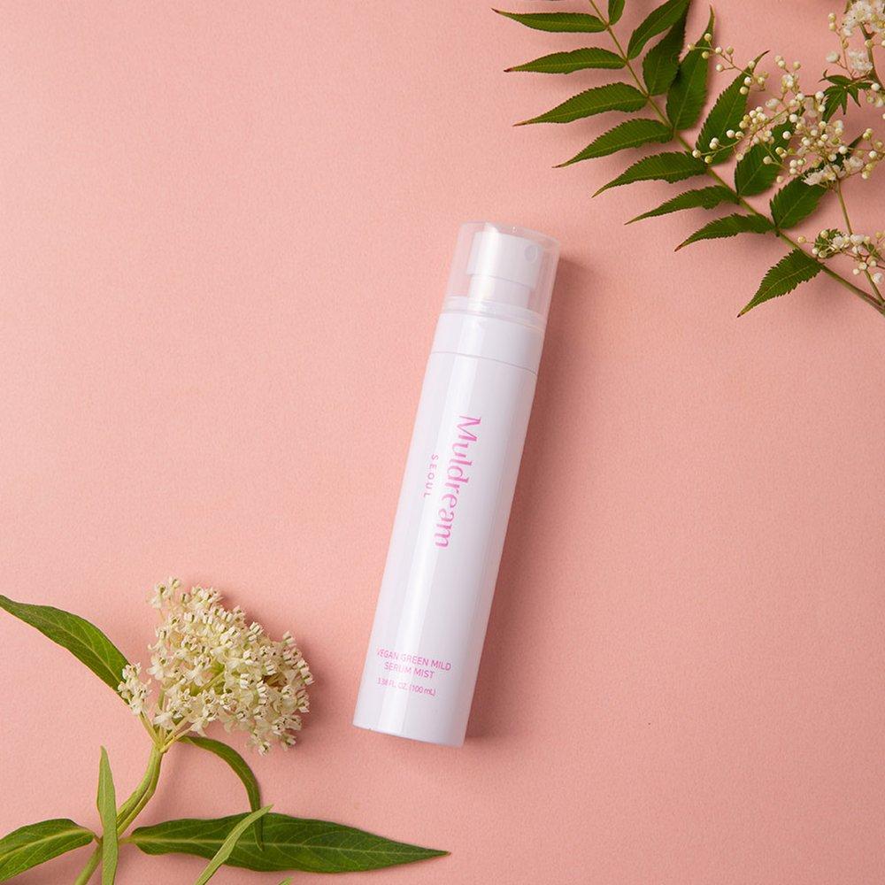 Окрашивающий веганский зеленый мягкий сывороточный спрей 100 мл