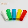 100 Pcs Blowing Nozzle Set for Balloons Bulk Balloon Blowing Tools Mouthpiece for Balloon Inflating Lung Capacity Training Breathing Exercises