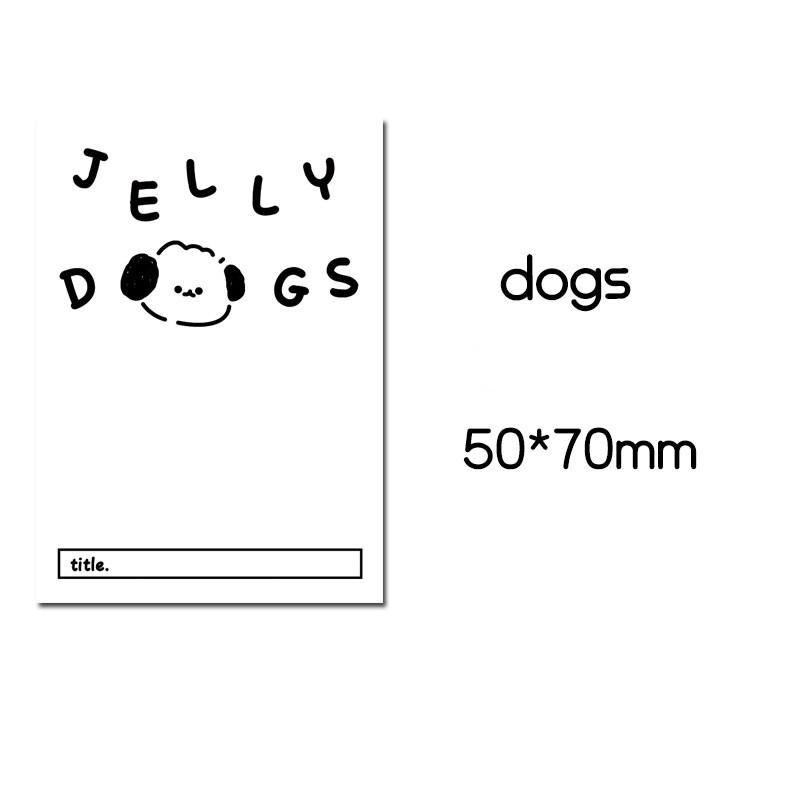 100 Sheets/pc Cartoon Memo Pad Sticky Note To Do List Check List Planner Notepad for Staff Students Stationery Journaling