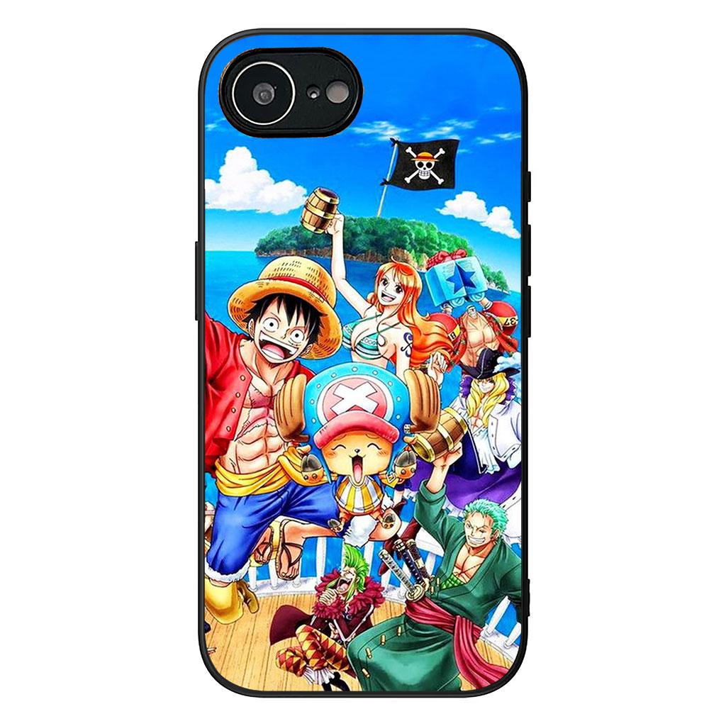 Чехол Luffy One Pieces Sanji Roronoa Zoro для Samsung Galaxy S25 S24 S23 Fe Ultra Plus S7 Edge A05 A06 A16 A55 A15 A35