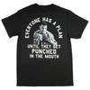 Everyone Has A Plan T Shirt Mike Tyson Trendy T-Shirt Summer Cotton Short Sleeve T-shirt Men's Oversized Crew Neck Tees Clothing