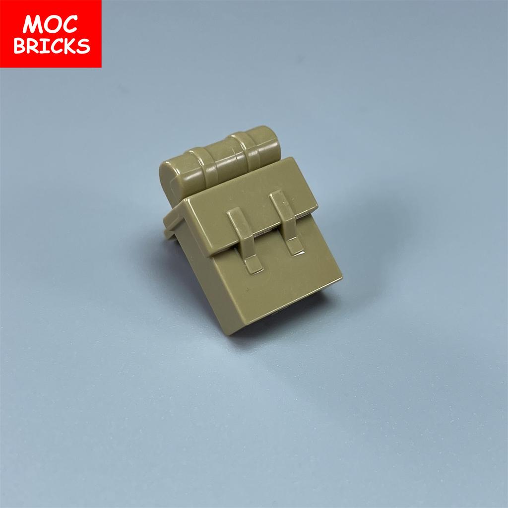 10 шт./лот MOC Кирпичи Сумка-сумка Рюкзак подходят для 2524 30158 Образовательные Строительные Блоки Фигурка DIY Игрушки подарки для детей