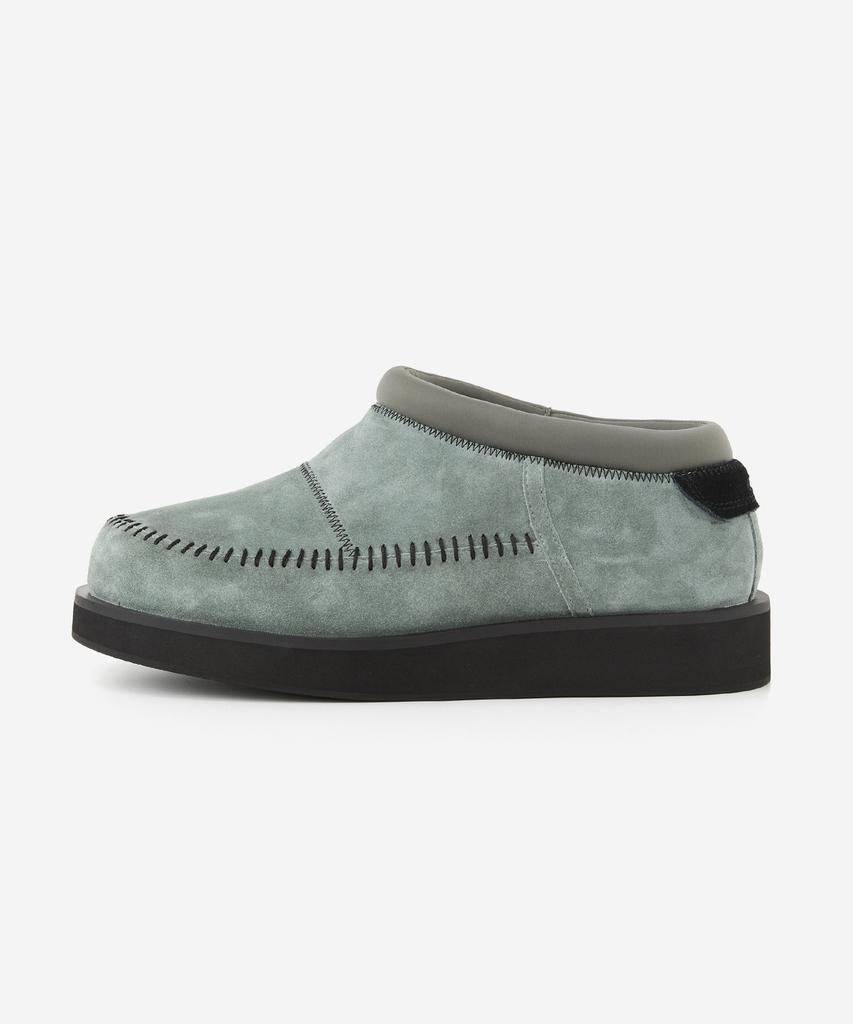 Романтичные Ботинки Croco Зимние R24U003 (Мятная замша)