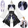 Zzz Vivian Banshee Cosplay Costume Wig Hair Zenless Zone Vivian Cosplay Shoes Women Party Carnival Role Play Halloween Costumes