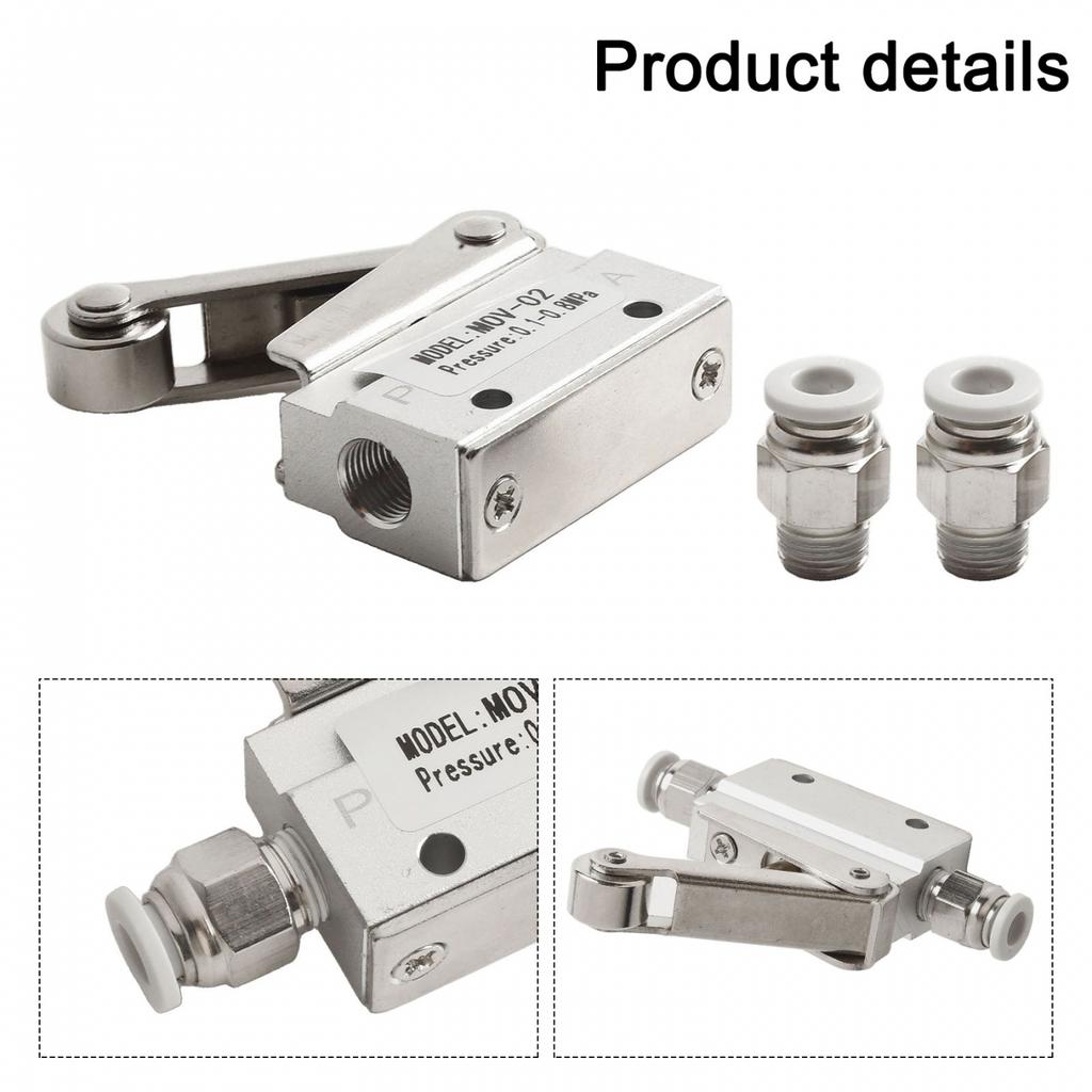 Roller Type N C OnOff Pneumatic Mechanical Valve For Reliable Control MOV02