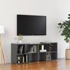 Vidaxl Szafka Pod Tv, Szara Na Wysoki Połysk, 104X30X52 Cm