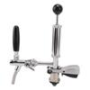 4in S System Picnic Pump Stainless Steel Leakproof Reusable Draft Beer Keg Hand Pump for Homebrew