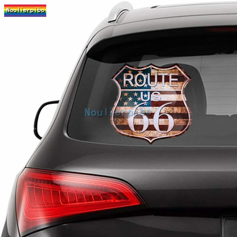 3D Стерео Эпоксидный Купол Наклейка на Автомобиль Route 66 GAS 66 Бренд Наклейка Route 66 ПВХ Автозапчасти Чемодан Виниловая Наклейка на Мобильный Телефон