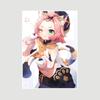 Genshin Impact Series Posters White Paper Anime Girl Poster Mural Home Decor Study Bedroom Bar Cafe Decoration Painting Wall Art Prints