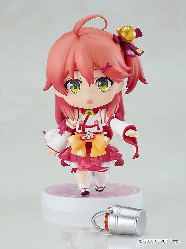 Max Factory Nendoroid Hololive Production Мико Сакура Пластиковая Раскрашенная Подвижная Фигурка Перепродажа Немасштабная