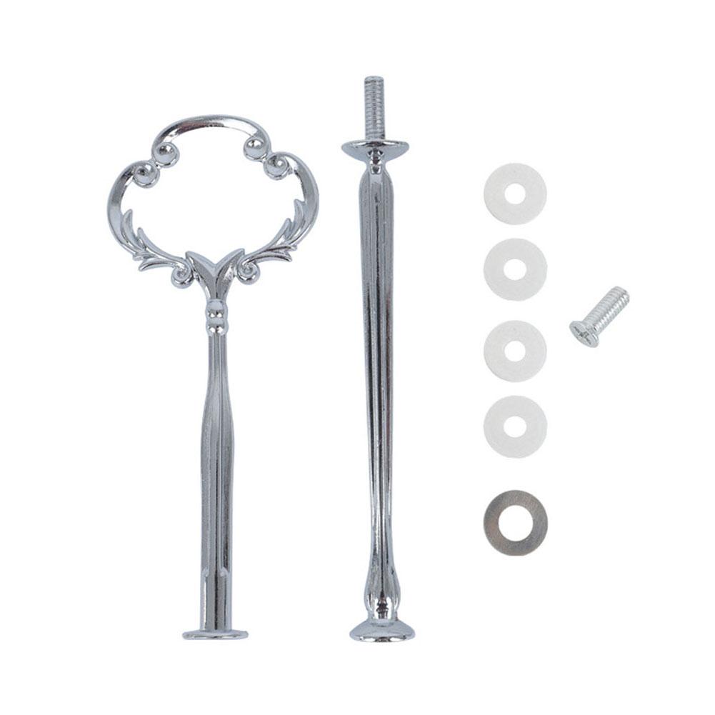 1 шт. Подставка для торта на 2 или 3 яруса в европейском стиле из золотого цинкового сплава на 2/3 яруса