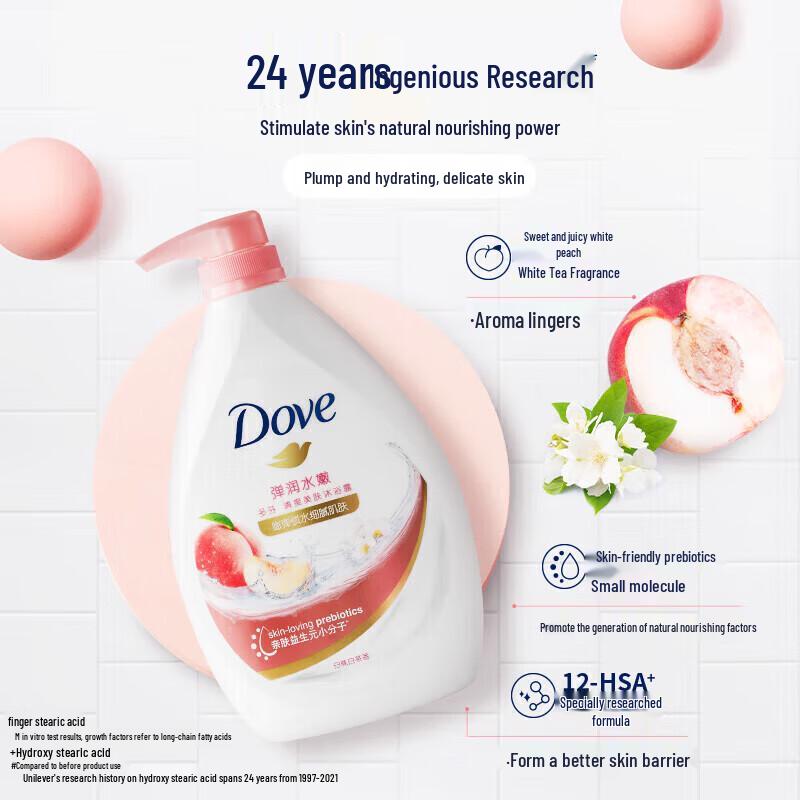 DOVE Увлажняющий и освежающий гель для душа