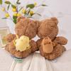 Bear Adorable Teddy Plush Toy With Capybara Companion Cute Animal Gift Perfect