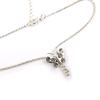 [K0906] - White 'Butterfly' Ankle Chain
