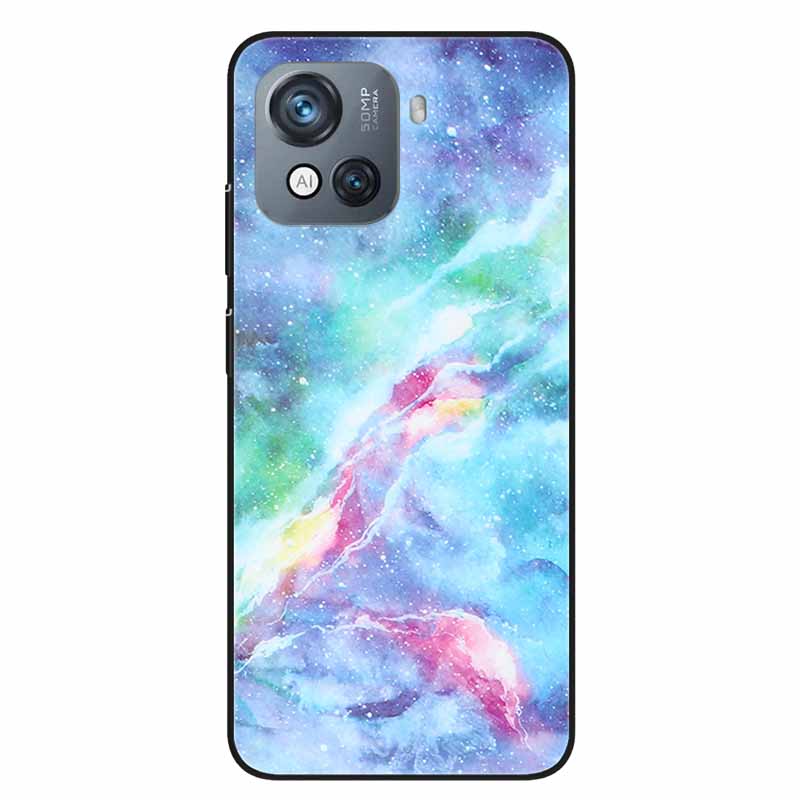 For Blackview Oscal C80 Case C 80 Marble Printing TPU Silicon Soft Phone Covers for Oscal C80 OscalC80 Back Cases Black Shells