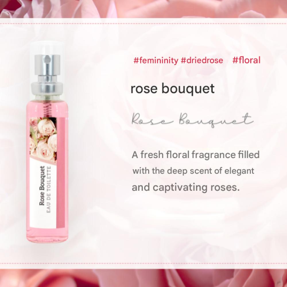 Мини-парфюм : Туалетная вода «Букет роз» от The Herb Shop 4 x 18 мл