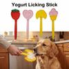 Silicone Pet Slow Feeder Stick Bite Resistant Creative Dog Lick Toys Easy To Clean Safety Pet Snack Dispenser Dog Dental Care
