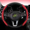 Suede Steering Wheel Cover for SKODA Octavia Kodiaq Superb Wagon Fabia Rapid Yeti Combi Karop Car Accessories