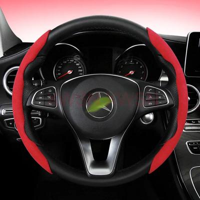 Чехол на руль из замши для MAZDA 3 CX-5 2 5 6 CX-3 CX-4 CX-7 CX-9 RX-8 CX-30 CX-50 Автоаксессуары