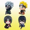 Anime Naruto Figure Naruto 9cm Kakashi Q Version Kawaii Sasuke Itachi Action Figurine Car Decoration Collection Model Gifts