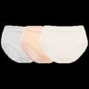 PurCotton Women's Pure Cotton Triangle Briefs 3-Pack