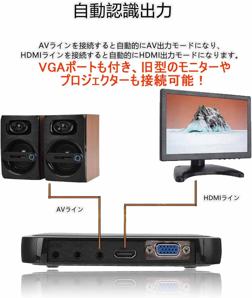 4K Мультимедийный Full HD Плеер SD USB Флеш и HDD Воспроизводит и Поддерживает и Компонентное Воспроизведение на Телевизорах и Отлично для Цифрового Включает HDMI Кабель Плеер,