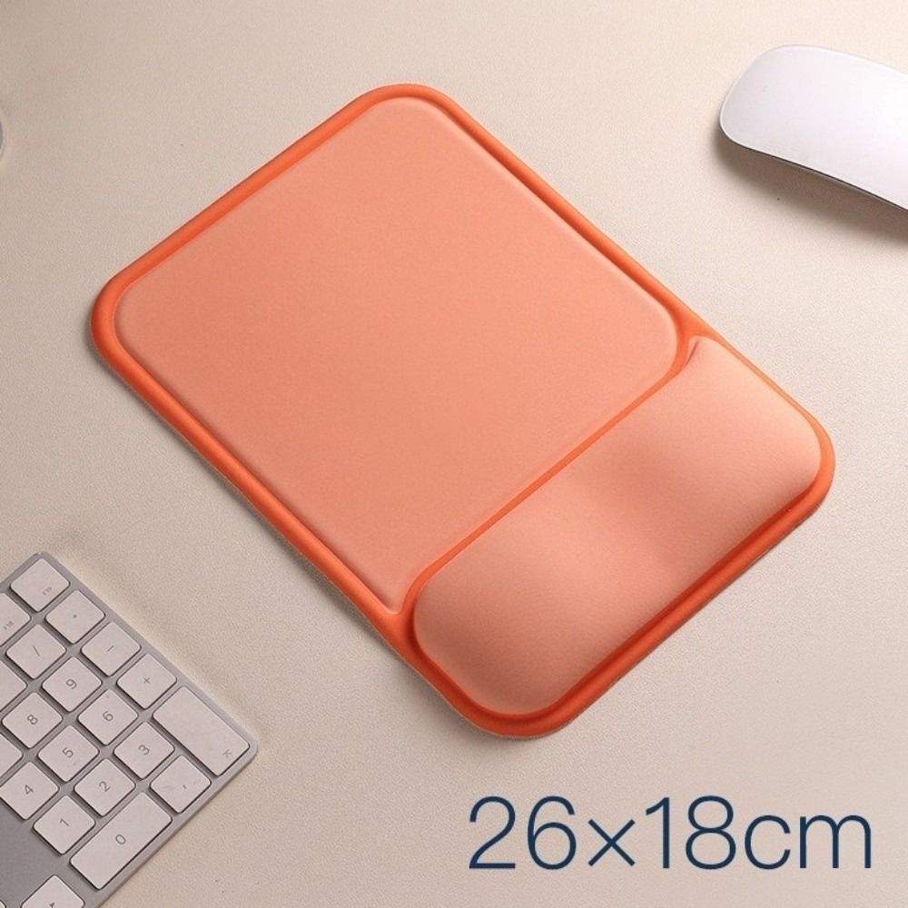 Silicone Wrist Rest Mouse Pad Non-Slip Smooth Surface Mouse Pad With Wrist Rest Soft Thick Sponge Keyboard Wrist Support