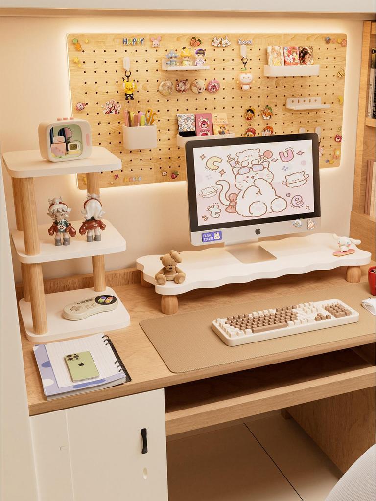 Настольная подставка для монитора и кронштейн для клавиатуры