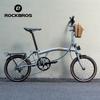 ROCKBROS Складные сумки для бутылок воды на велосипед Модные передние сумки для фляги на раму для велосипеда Brompton Электросамокат Инструменты Упаковка
