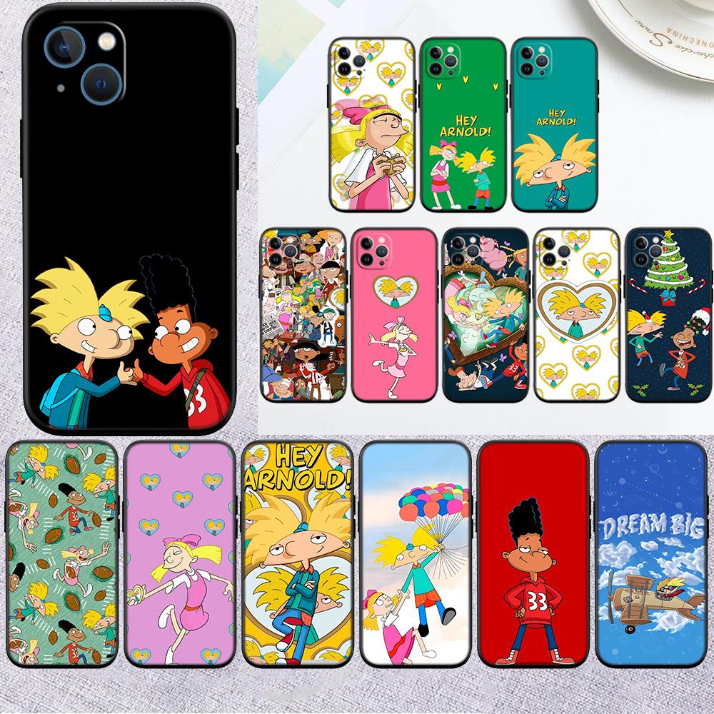 S-Special Hey A-Arnold New High-End Cover Phone Case for OPPO A3 Pro A72 A74 A76A78 A79 A94 A95 A18 A58