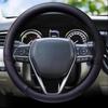 Durable Anti-Slip Car Steering Wheel Cover Microfiber Leather Steering Wheel Cover Universal Fit for Car, Truck, SUV, Van38cm