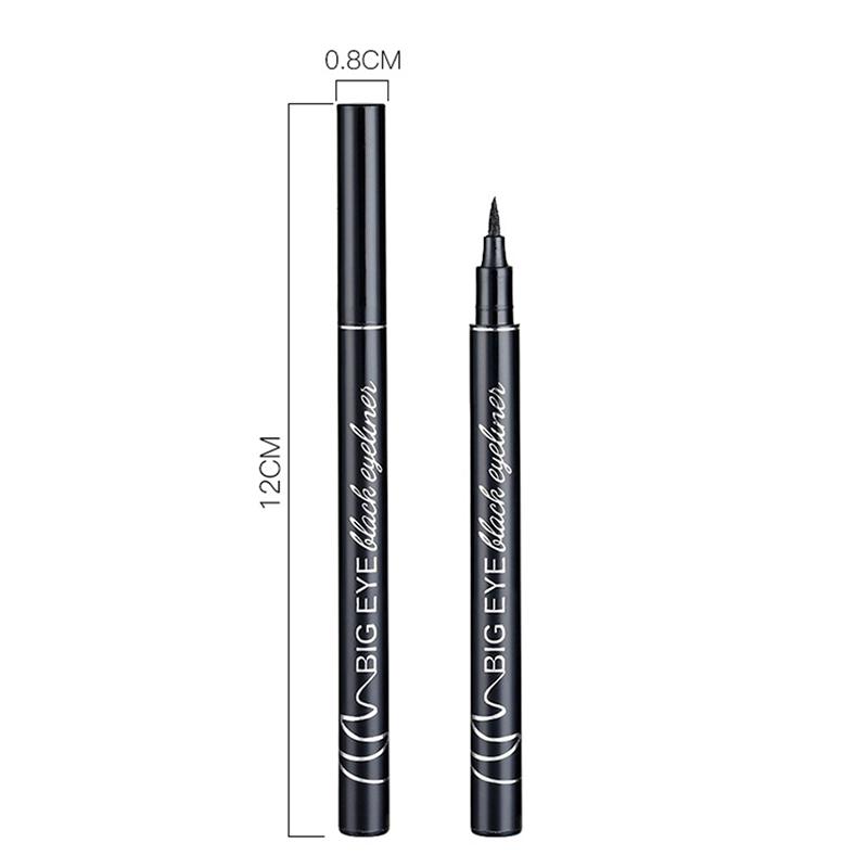 Прочная водостойкая подводка для глаз Черная подводка для глаз