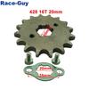 428 13T 14T 15T 16T 17T 18T 20 мм Передняя ведущая звезда двигателя для CRF XR 50 70 KLX110 TTR SDG SSR Lifan YX Loncin Zongshen Orion