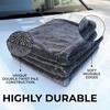 1200GSM 60*90CM Microfiber Car Drying Towel Edgeless Custom Packaging Absorbent Car Towel Twisted Quick-Dry Towel