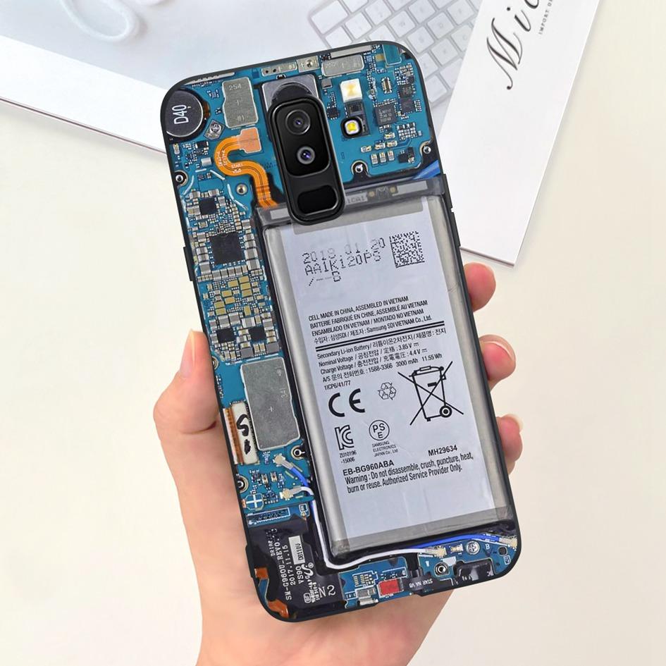 Для Samsung Galaxy A6 Plus 2018 Чехол A605 SM-A605F Чехол для телефона Милый Астронавт Мягкий Силикон Funda Для Samsung A6 2018 A600F Capa
