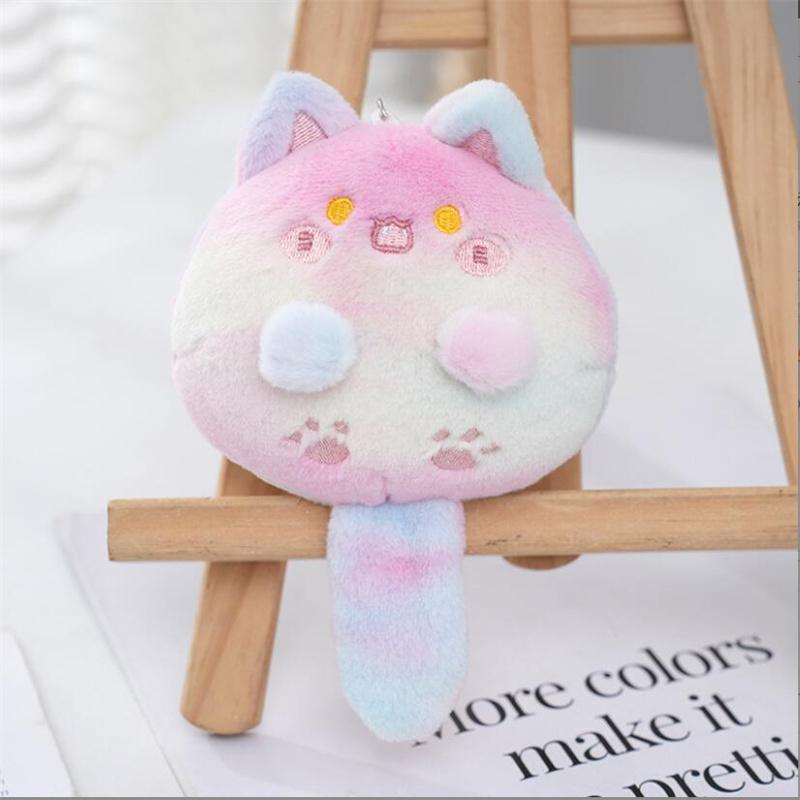 10 см плюшевая игрушка кошка плюшевое животное аниме милый мягкий брелок подвеска плюшевая девочка кукла игрушка детский подарок