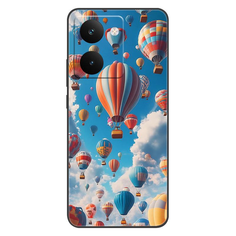 For Realme P3 Ultra 5G Fashion Popular Cover Anti-fingerprint Soft Silicone Back Cover For Realme P3 Ultra Beach Scenery Funda