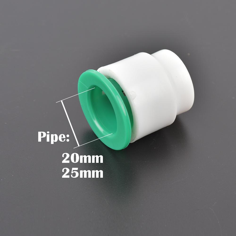 1/2" 3/4" Inch Thread House Decoration Water Pipe Fittings 20/25mm Pe Pvc Ppr Tap Water Pipe Valve Quick Connector