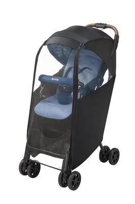 Дождевик для коляски Aprica Nanosmart Magical Air Дождевик совместим с Magical Air и Kururi 2033167 (черный)