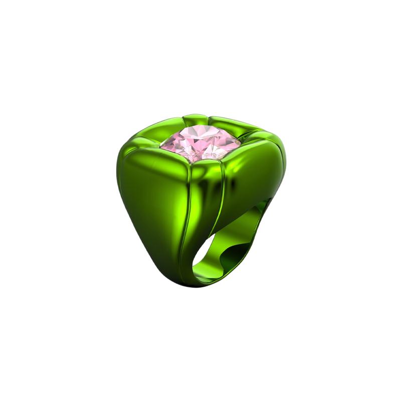 Swarovski Dulcis Персонализированная подушечка для кольца Хрусталь Женская Зеленый 5609725