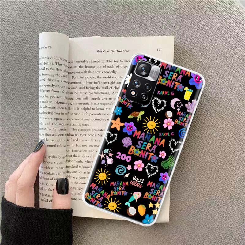 Чехол для телефона Karol G Manana Sera Bonito Для Xiaomi Redmi Note 14 Pro 12 Plus 12S 10 11 Pro 4G 5G 9T 9S 8T 10S 11T 11S 11E 9 8 Coqu
