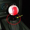 KESOTO Shift Knob Boot Retainer M25 Nium Black Approx. 42*34*34mm