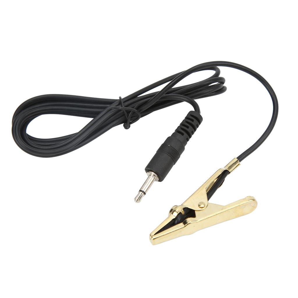 Металлический зажим для звукоснимателя 3,5 мм Универсальный микрофонный зажим для инструмента со спонжевой накладкой для скрипки, гитары 1,5 м 4,9 фута