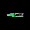 Uni Chalk Marker Uni Ball Wide Tip Dark Green Fluorescent