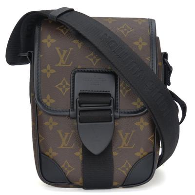 Б/у Сумка через плечо archie messenger M46442 Monogram macacer Коричневый черный Носится по диагонали