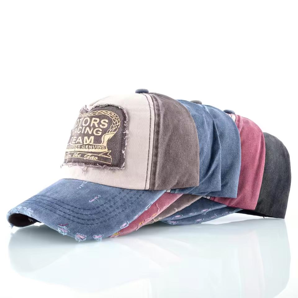 Бейсболка из стираного хлопка, кепка с застежкой-молнией Motor Snapback, хип-хоп-шляпа для мужчин и женщин, разноцветные шляпы с косточками