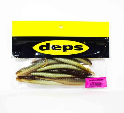 Deps Мягкая приманка Death Adder 5 дюймов 8 штук в упаковке 19 (2196)