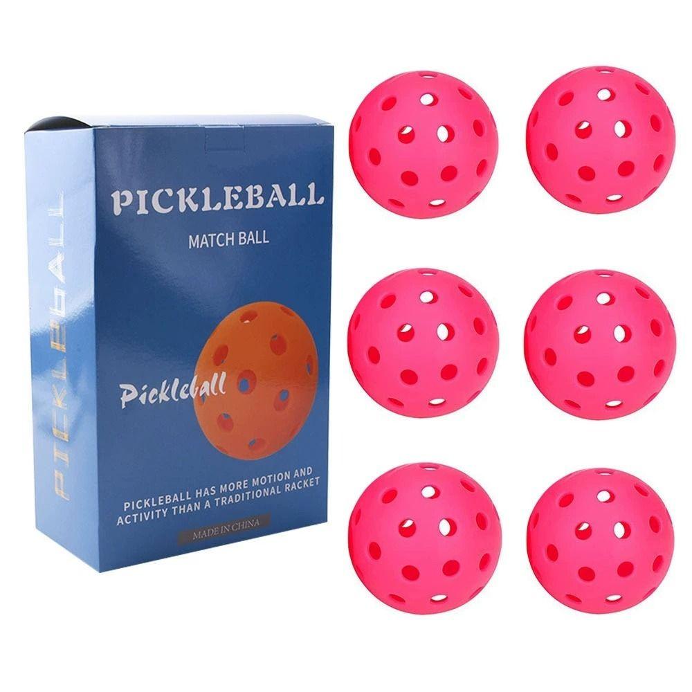 High Visibility 74mm Pickleball Competition 40 Holes Pickleball Racket Sports